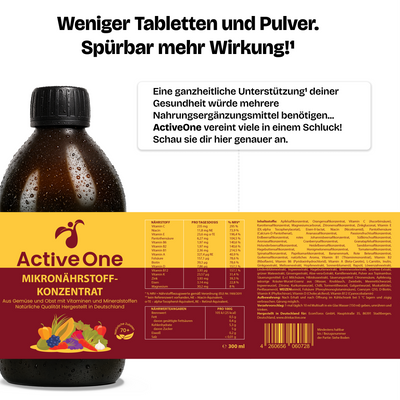 Mikronährstoffsirup